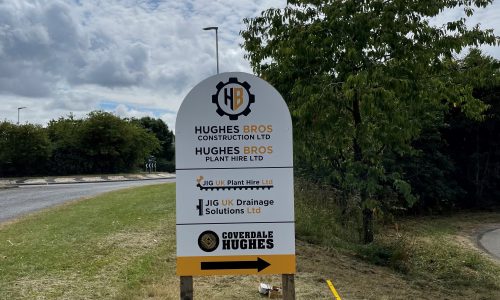 New Signage arrived for Head Office
